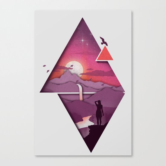 Landforms Canvas Print