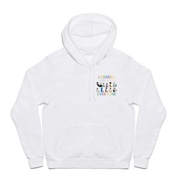 Rainbow Libraries Are For Everyone Hoody | Graphicdesign, Advocacy, Libraries, Lafe, Disability, Diversity, Representation, Hafuboti, Rainbow, Librarian 