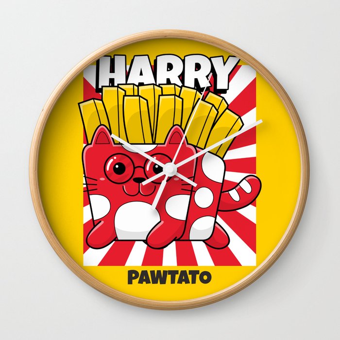 Harry Pawtato Wall Clock