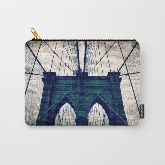 Brooklyn Bridge texture Carry-All Pouch