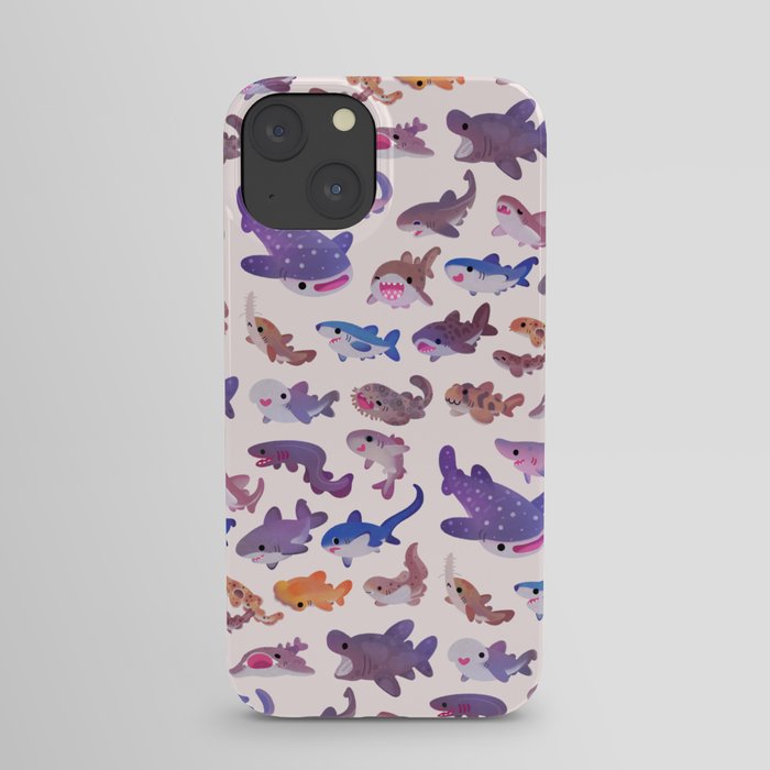 Shark day - pastel iPhone Case