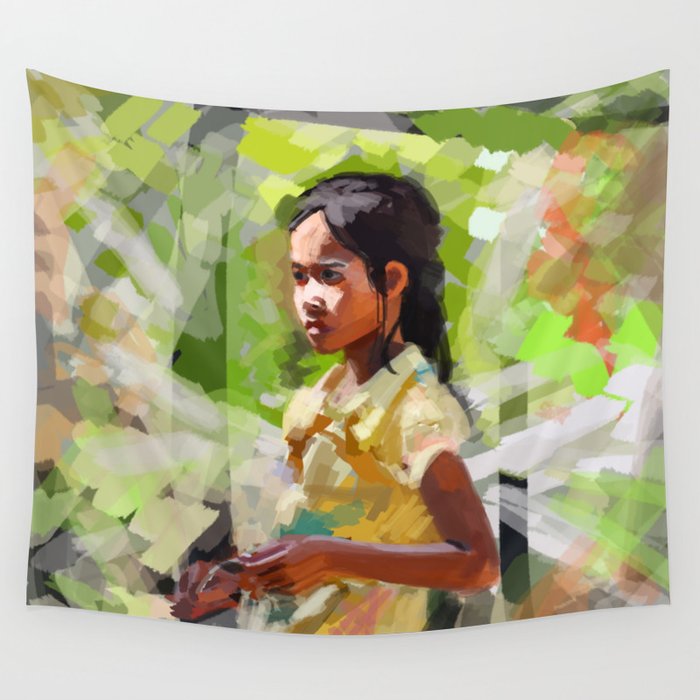 Bright Day Wall Tapestry