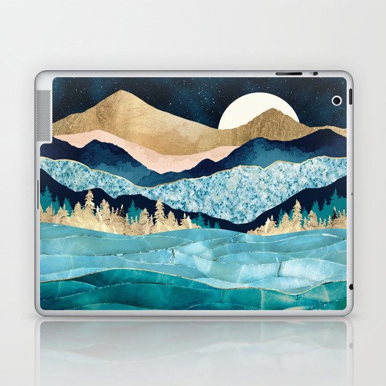Midnight Ocean Laptop & iPad Skin