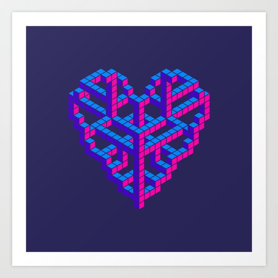 Impossible Love Art Print
