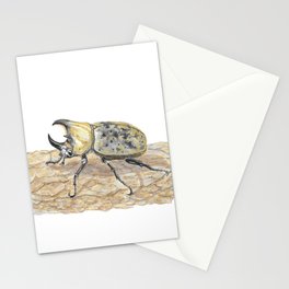 eastern hercules beetle Stationery Card