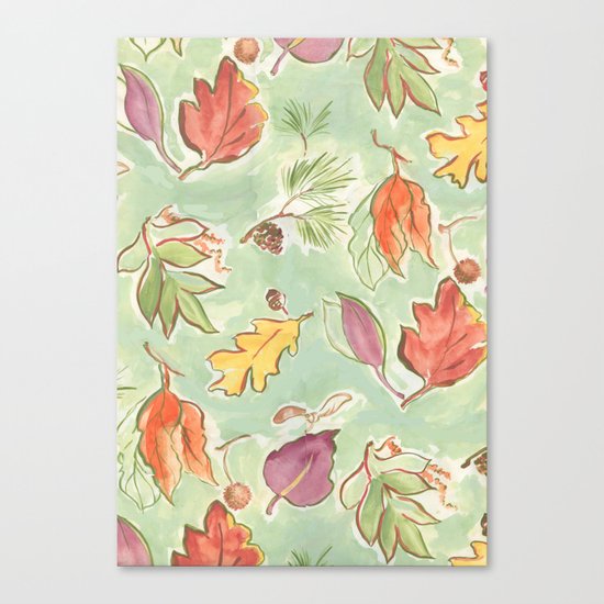 start to fall Canvas Print