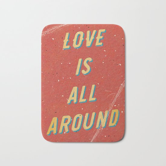 Love is all around - A Hell Songbook Edition Bath Mat