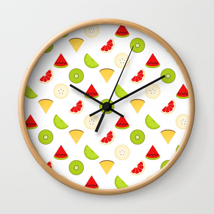 Go Fruit Yourself Wall Clock