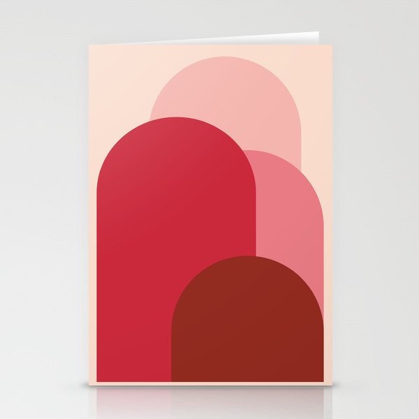Minimal Arches III Stationery Cards