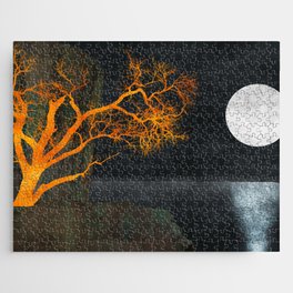 Tree | Cliff Jigsaw Puzzle