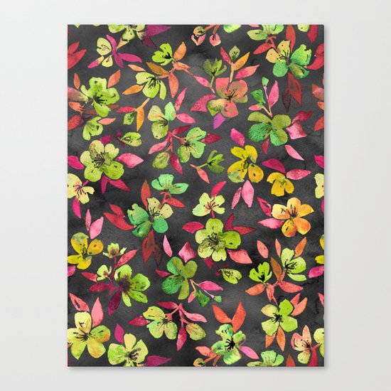 Southern Summer Lime Pop Canvas Print