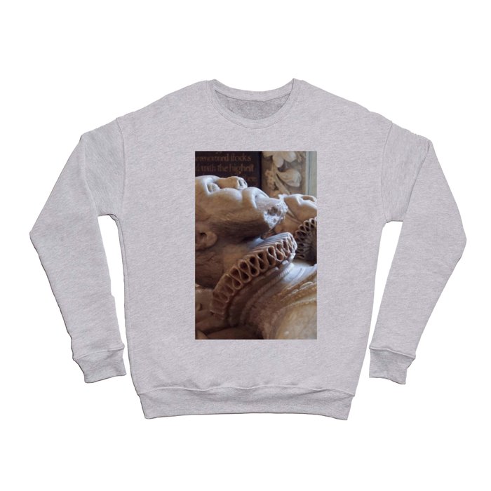 Monument To Thomas Wentworth And Margaret Gascoigne Vector Crewneck Sweatshirt