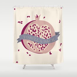 Persephone's Ink - Spring Equinox Shower Curtain