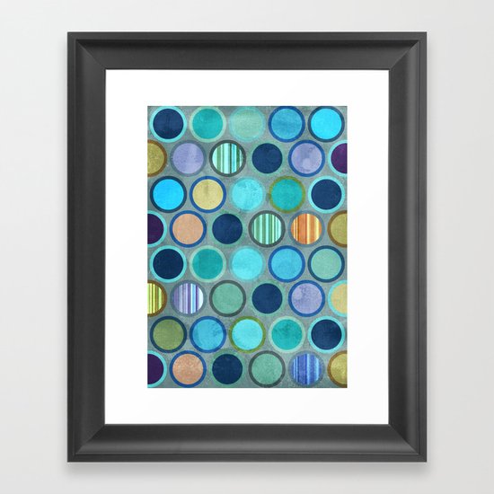 Paint Pots Framed Art Print