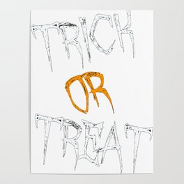 trick or treat Poster