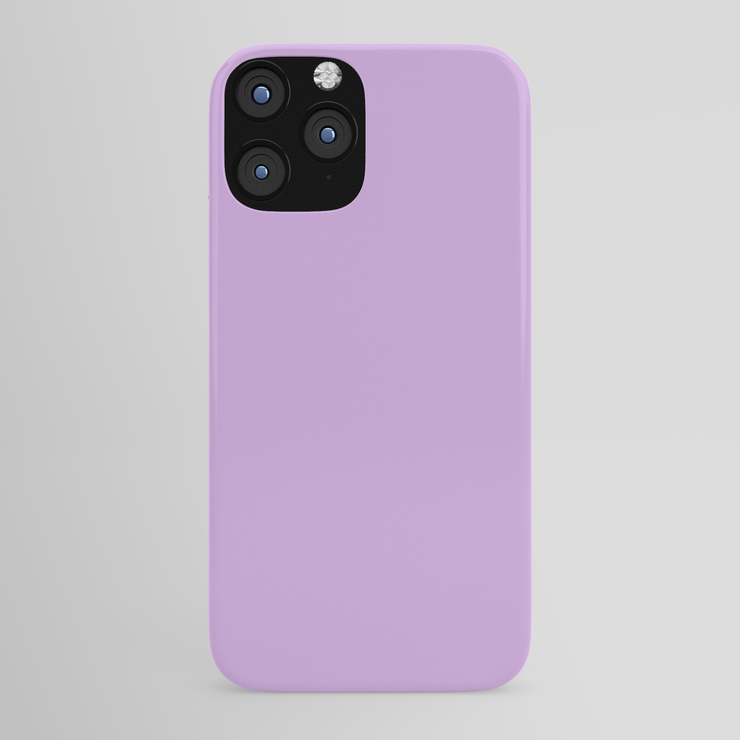 From The Crayon Box Wisteria Purple Pastel Purple Solid Color Iphone Case By Simply Solids Solid Colors Single Shades Society6