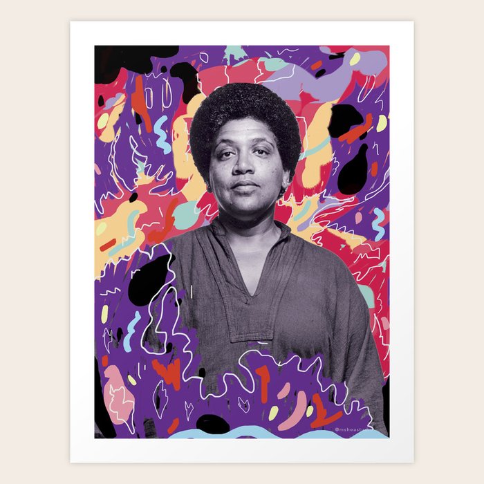 Audre Lorde Art Print by msheastudio | Society6
