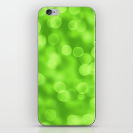 Green lights iPhone Skin