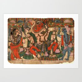 Bhagavad Gita Art Prints For Any Decor Style Society6