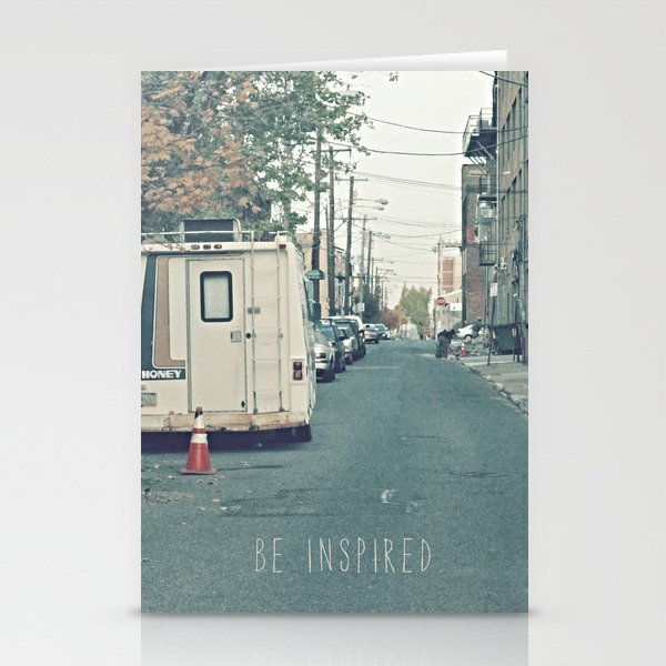 Be Inspired.  Stationery Cards