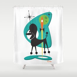 Poodle Shower Curtains Society6