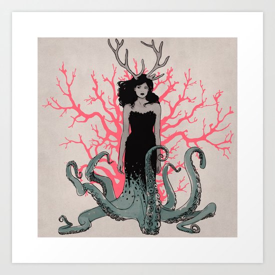 Nature is ancient Art Print