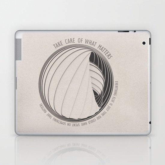 What Matters Laptop & iPad Skin