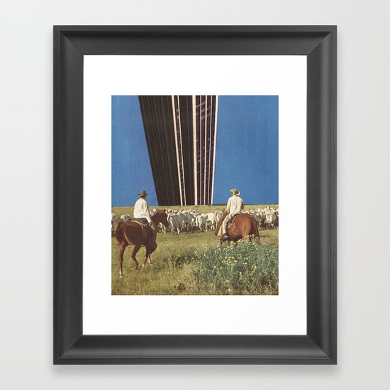 monolith Framed Art Print
