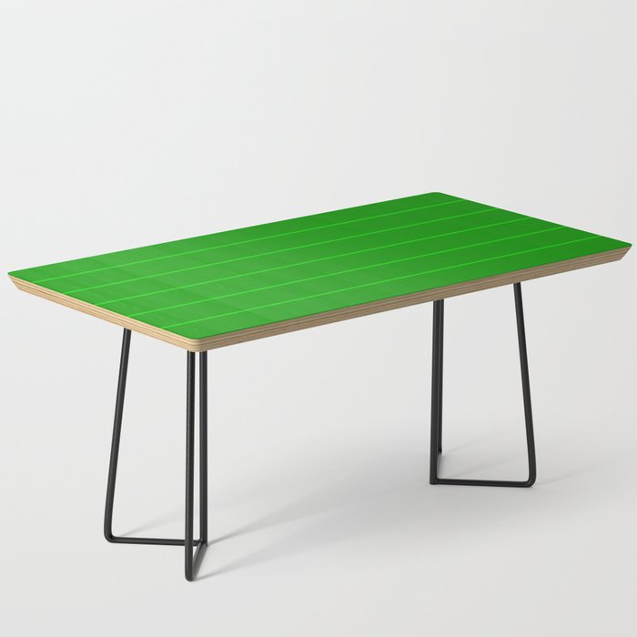 Vintage Pastel Neon Dark Green Lines Modern Collection Coffee Table