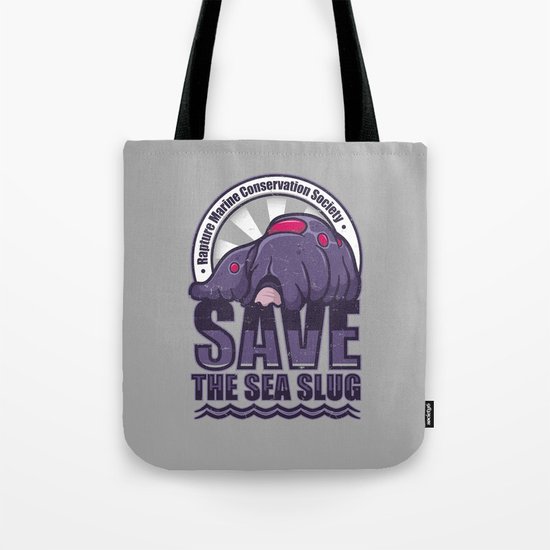 Save The Sea Slug Tote Bag