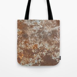 Old Weathered Rusty Metal Texture Tote Bag