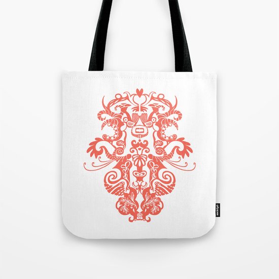 Harmony in Red Tote Bag