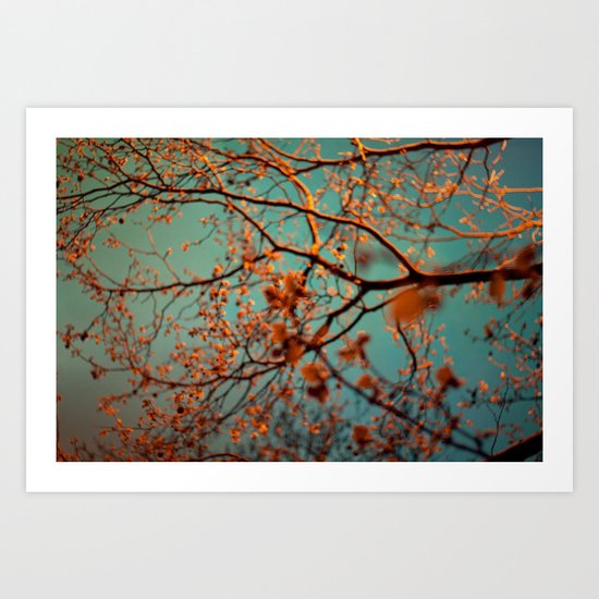 Neon Nights II Art Print