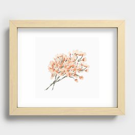 floral bundle Recessed Framed Print