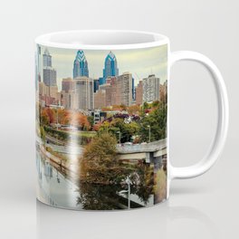 Philadelphia Fall Skyline Coffee Mug