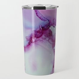 Pastel Lilac & Blue Travel Mug