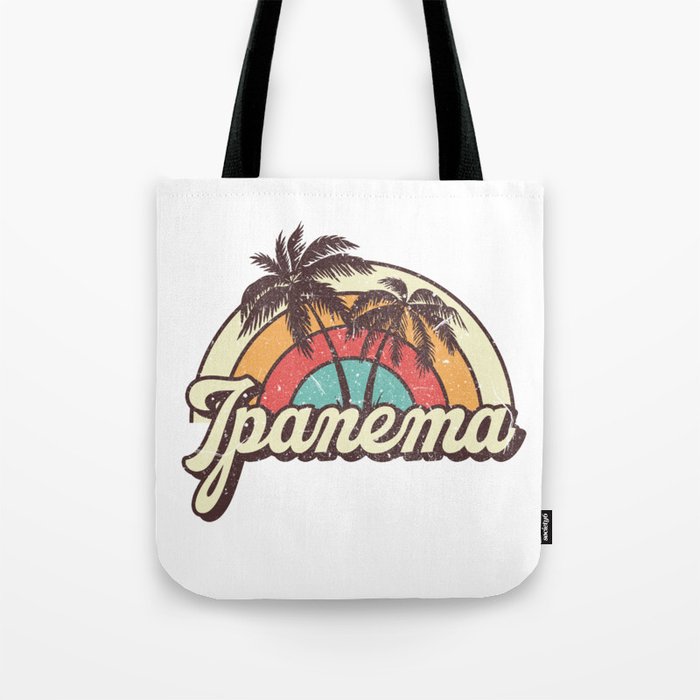 Ipanema beach city Tote Bag