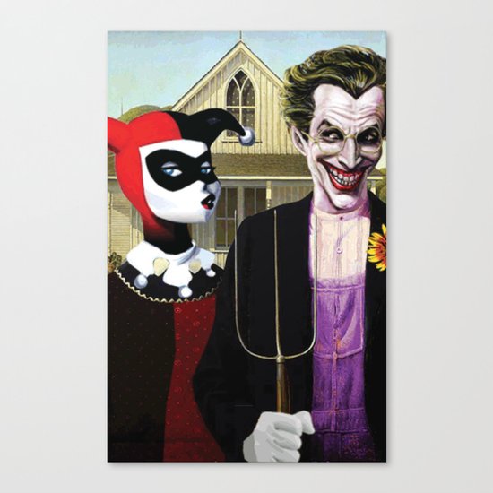 Why So American Gothic? Canvas Print