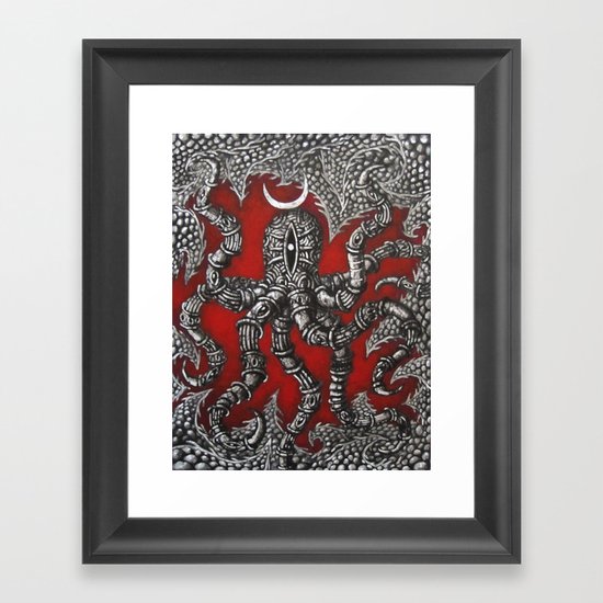 Octopus Framed Art Print