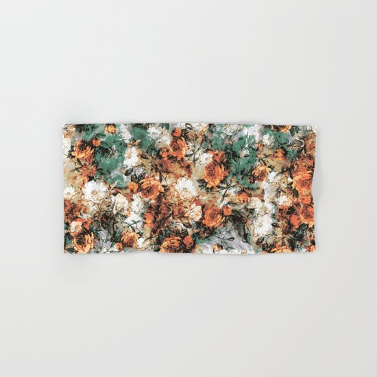 ABSTRACT ROSES Hand & Bath Towel