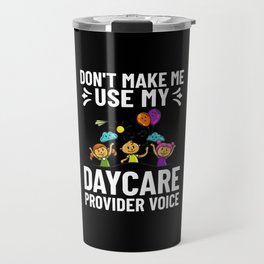 Daycare Provider Childcare Babysitter Thank You Travel Mug