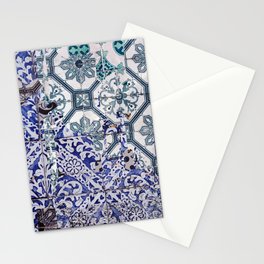 Azulejos Collage Stationery Card