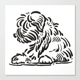 Rosie Dog Canvas Print