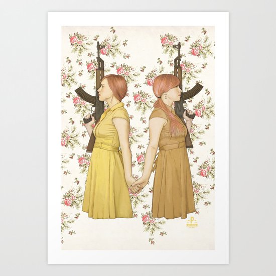 I Got Your Back Art Print