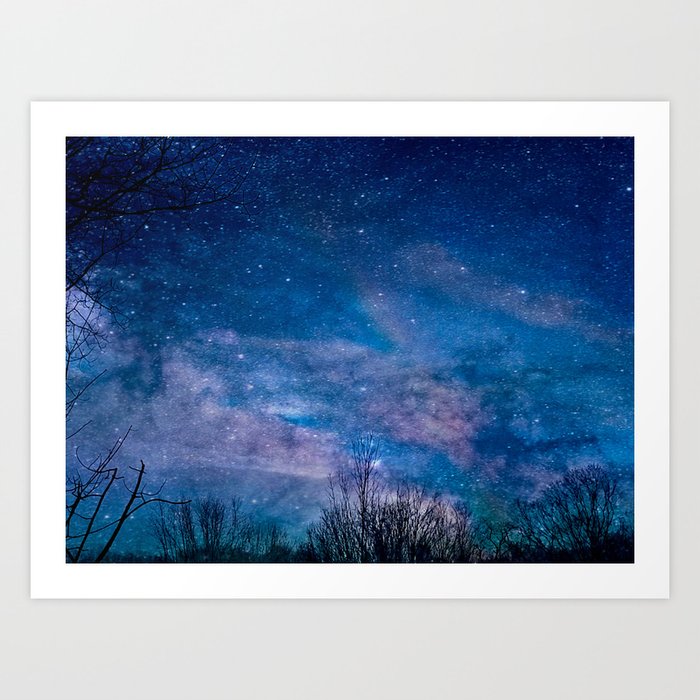 Night Sky Photography Art Print