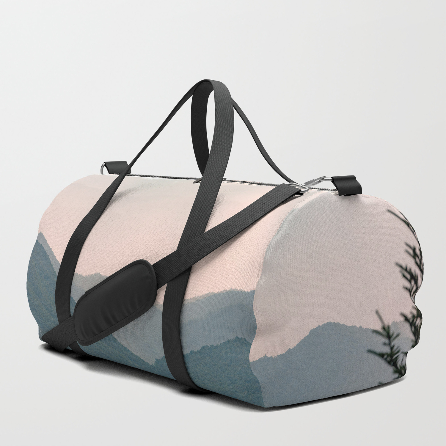 pastel duffle bag