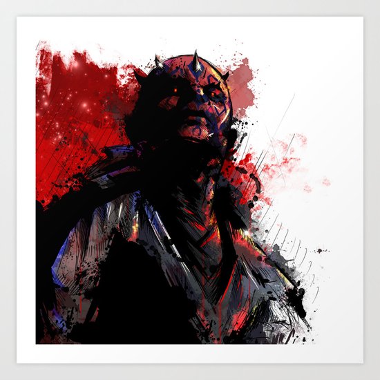 The Dark Side Art Print