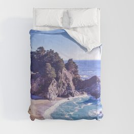 McWay Falls ~ Big Sur, California ~ West Coast Adventures Comforter