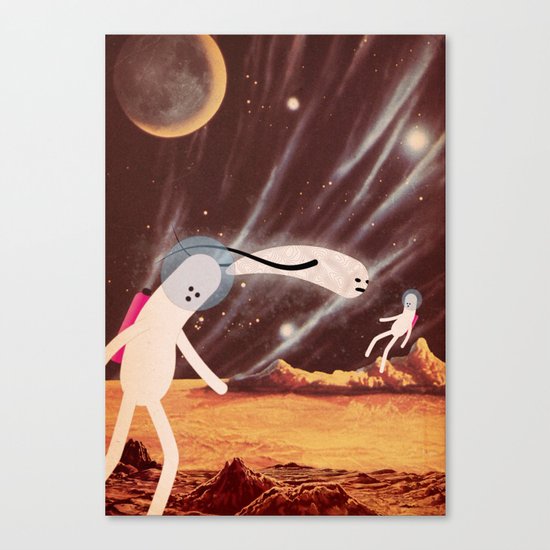 a l i e n Canvas Print