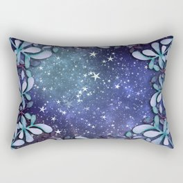 Space Garden Dream Rectangular Pillow